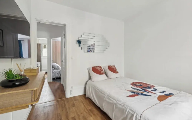 Paris 1BR in front of Montparnasse Tower