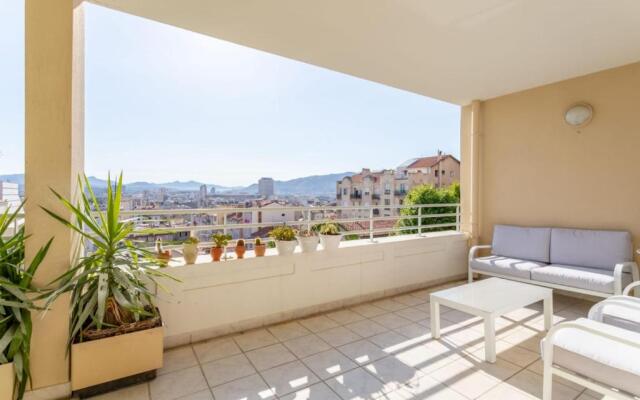 Appartement Standing Marseille 4 pers Clim Parking