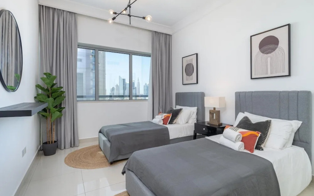 Dlx 21st Flr 3BR Pool/gym Near Mall by Belvilla - Cottages_and_Houses in ดูไบ - Photo 2