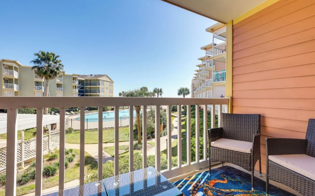 Balcony & Gulf Views: Galveston Condo Near Beach