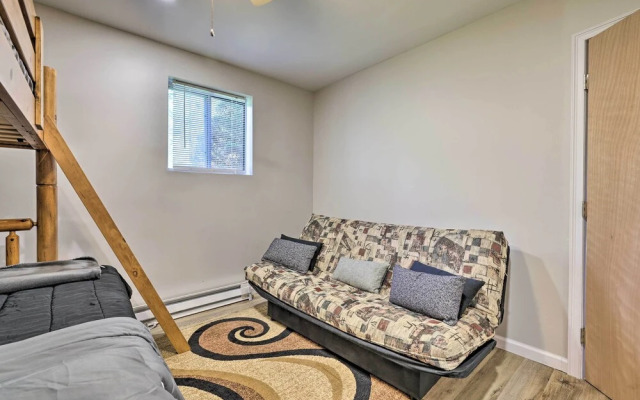 3 Mi to Kalahari: Pocono Mountain Home w/ Fire Pit