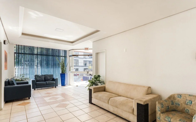 Apt w/BBQ 2BR 350m from beach Jurerê ADJ205