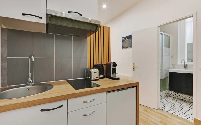 Cosy Studio for 2P - Republique/marais