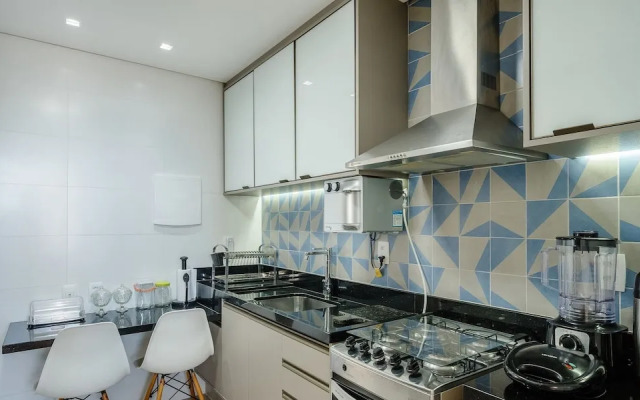 Apartment 2Q Sea View in Barra, Salvador - PAN0301