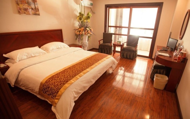 GreenTree Inn Lianyungang Guanyun Bus Station Zhenxing Garden Express Hotel – Guest Rooms – Lianyungang