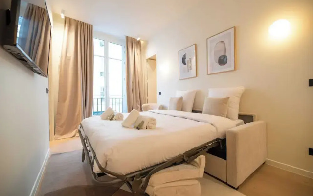 Elegant Apt With AC - 2br-6p -palais Garnier