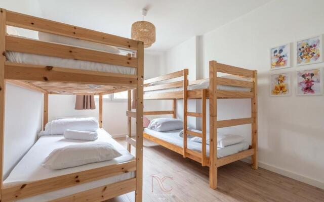 Disneyland-Paris 8pers, 2 Parkings, Wifi, Netflix