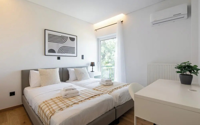 Bloom 2-Bedroom Apartment in Athens