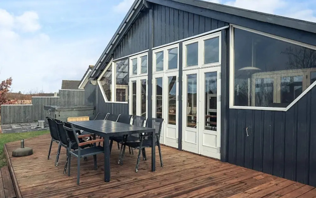 Vintage Holiday Home in Brovst with Hot Tub
