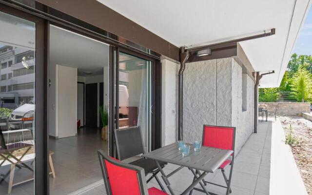 Spacious 1-bedroom with terrace 15 min from Lake Annecy Welkeys