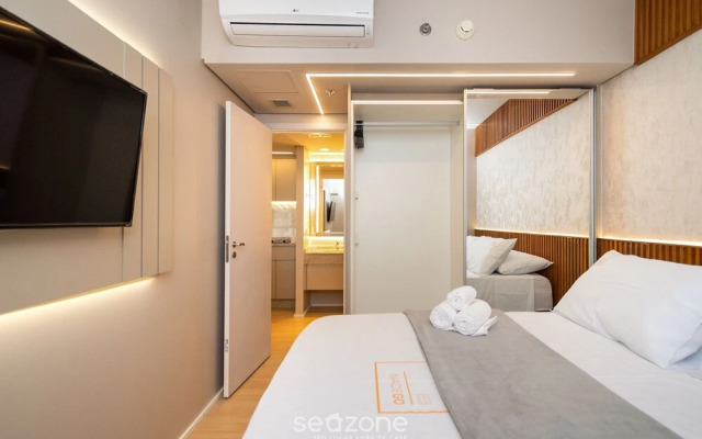 Studios aconchegantes Setor Marista BLS