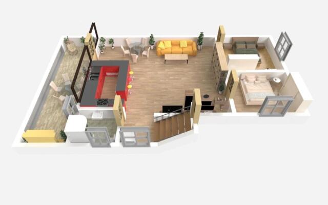 River View Apartment in the center of the city