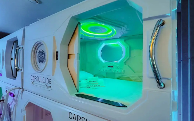 UBPOD capsule hotel in Mongolia