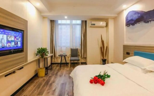 GreenTree Inn Wuxi Huishan District Taihu Huanle Garden Qianqiao Express Hotel – Guest Rooms – Wuxi
