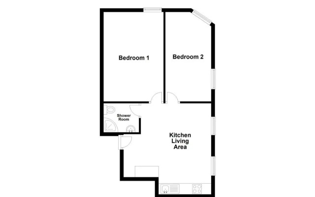 Stunning 2 Bedroom Apartment in Fleetwood