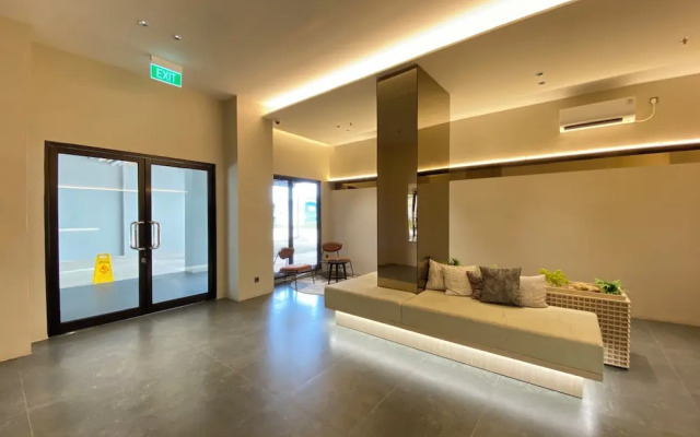 Warm Neutral Studio Room At Meikarta Apartment