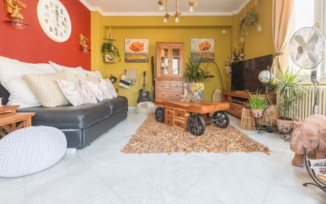 Sunny Luxurious 2Br 2Ba Apt In Athens