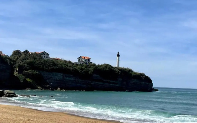 Studio entre le phare de Biarritz et la plage d'Anglet