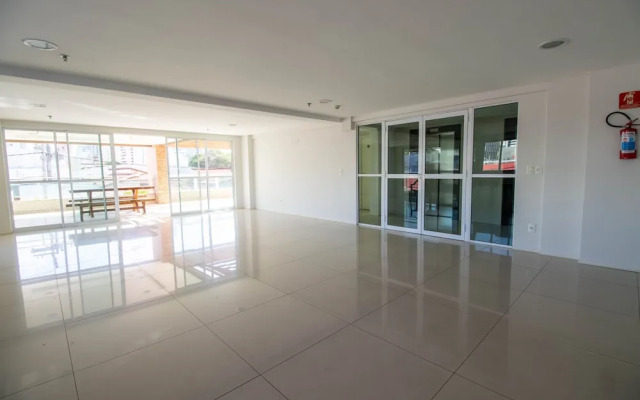 Apto Confort vel com Wi-fi e Churrasqueira