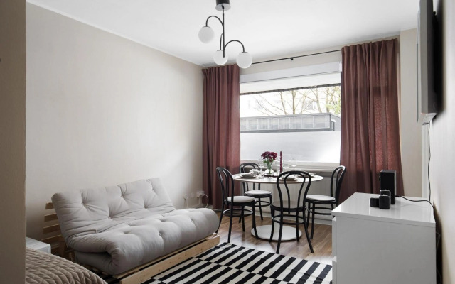 Nordic studio in trendy area