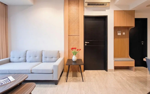 Chic And Trendy 1Br At Apartment Branz Bsd City