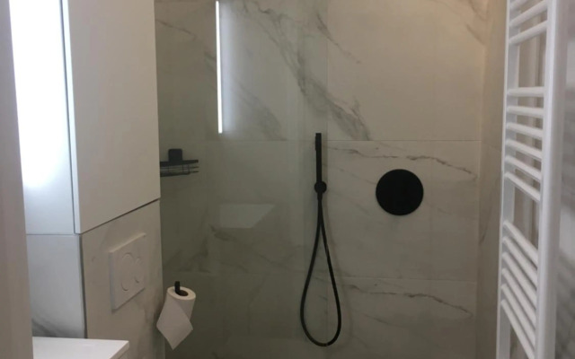 Studio 4 pers met Frontaal Zeezicht & privé zwembad Oostende