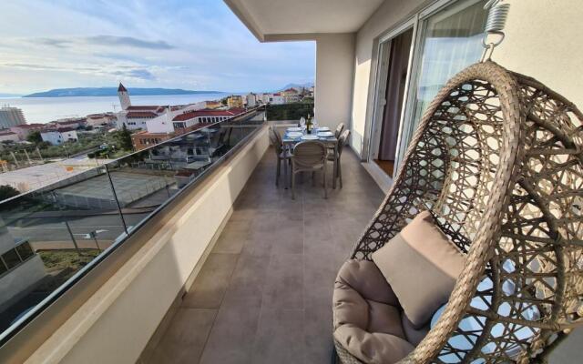 Mariposa Makarska 83m2 new apartment with garage