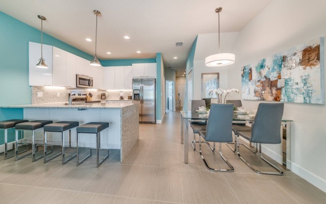 Pleasant villa with private pool near Disney