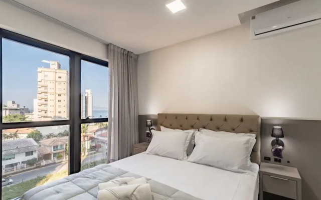 MHFA Studios em Prédio Luxuoso Vista Mar