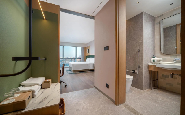 Hilton Garden Inn Beijing Fengtai Xinxiang Buildin – Guest Rooms – Beijing