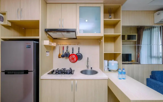 1Br Apartment With Cozy Design At Royal Olive Residence