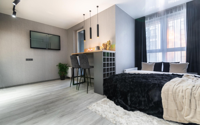 Bulbash Apartments (Бульбаш Апартаменты) на улице Лейтенанта Кижеватова 3В