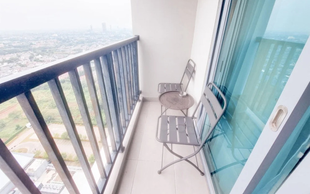 Elegant 1Br Without Living Room Apartment Bintaro Embarcadero