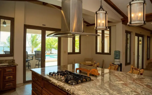 Large Oceanfront Villa With Pool Close to Village