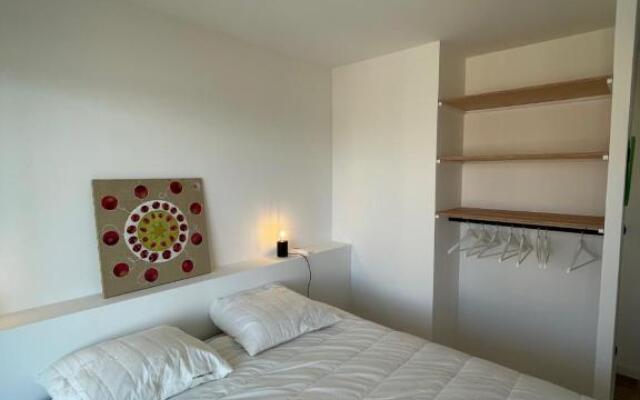 Cosy T3 proche plage. Fibre. Clim