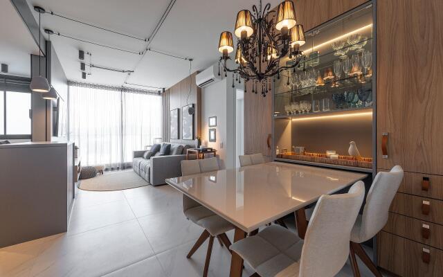 Rooftop com piscina em Jurerê Internacional #JA12