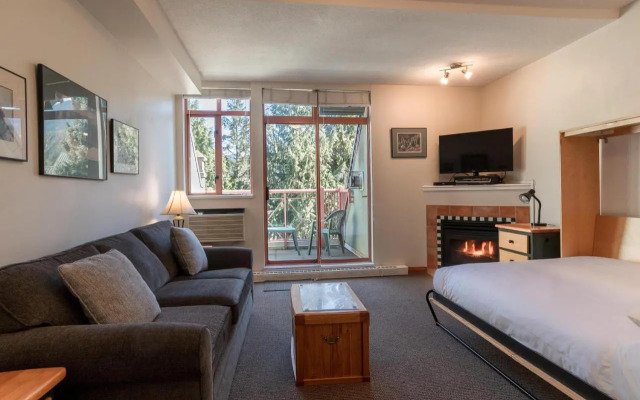 Alpenglow Lodge Studio with park view by MVA