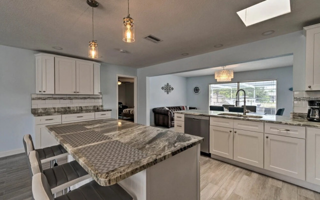 Canalfront Bradenton Home w/ Dock & Pool!