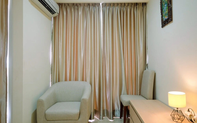 Minimalist with City View Studio @ Menteng Park Apartment