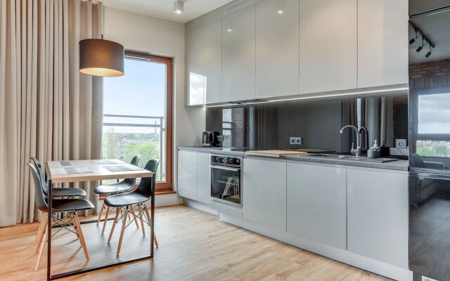 Riverside Nowa Motława SPA, Pool, Gym & Parking by Downtown Apartments