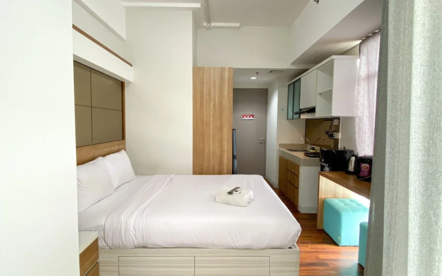 Modern Look And Warm Studio At Vasanta Innopark Apartment