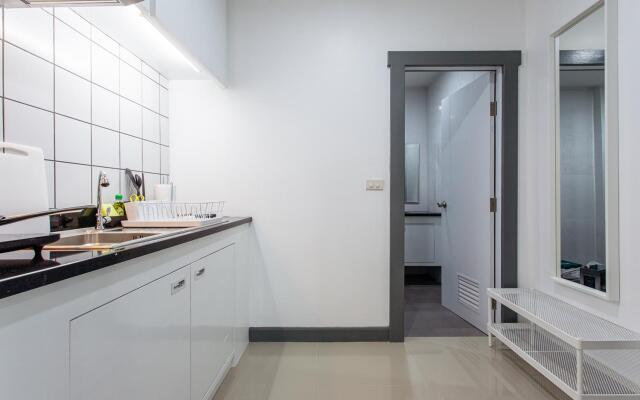 P4 Silom Large 2beds full kitchen WIFI 4-6pax