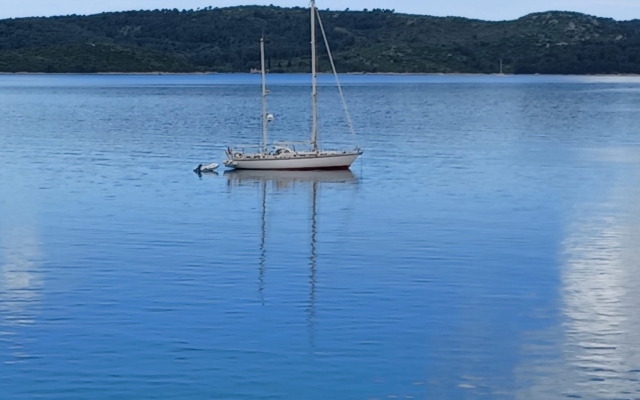 Apartment Marija - 10 m from pebble beach: A1 Trogir, Riviera Trogir