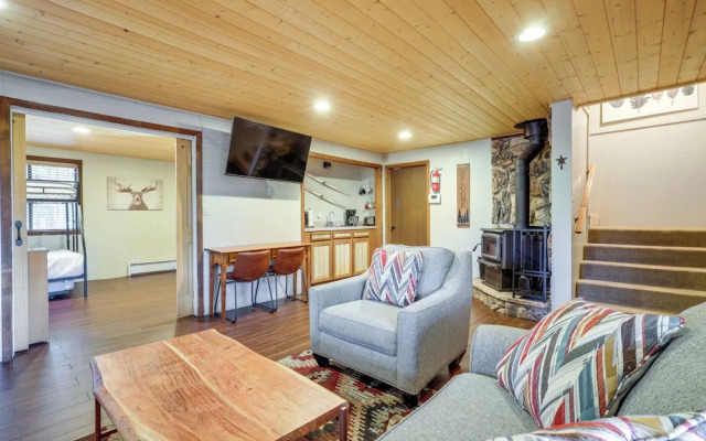 Deluxe A-frame Home w/ Game Room & Deck!