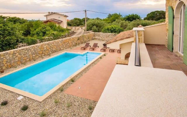 Newly Built Stone House With Pool and Beautiful Garden on the Island of Krk