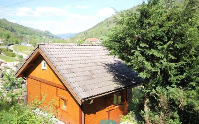 Chalet With One Bedroom In Cornimont, With Wonderful Mountain View And Enclosed Garden 12 Km From The Slopes