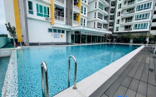 Ipoh D Festivo Suites 6-10Pax 10Mins to Sunway Tambun by Iwh – Pool – Ipoh