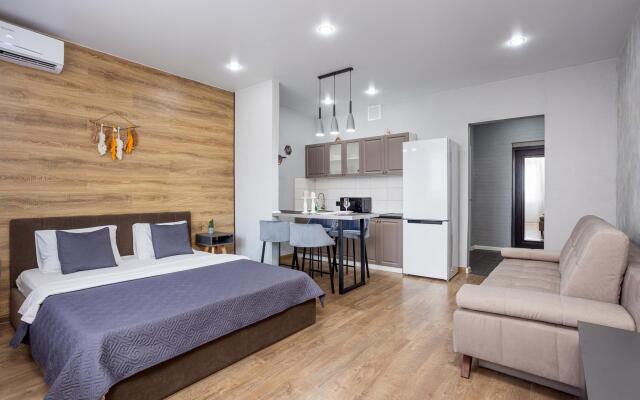 Апартаменты на улице Домбайская 10