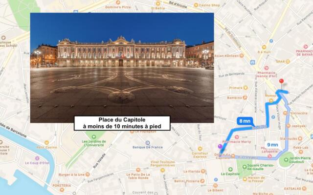 Le Victor Hugo - Studio avec parking # Hypercentre