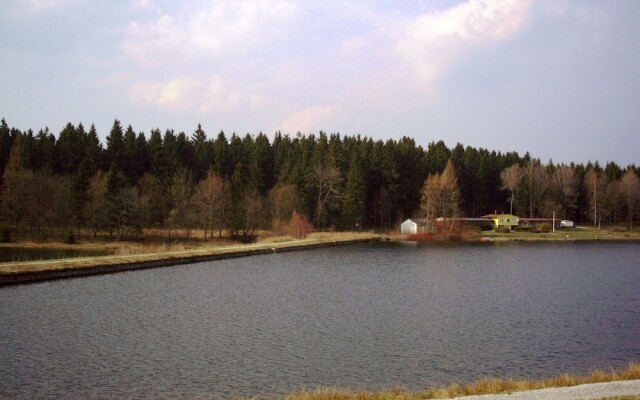 Wooden chalet with oven, in Oberharz near a lake